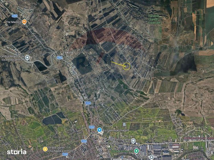 De vanzare parcelare teren Fanate | 3 loturi | 550 mp + drum privat - 2