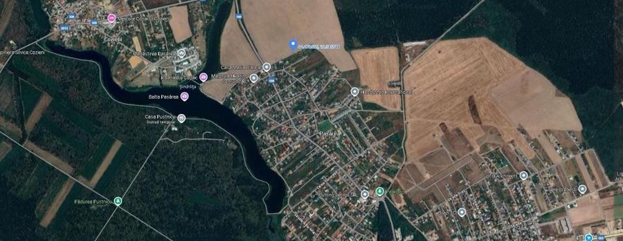 Teren Construcții intravilan de 1062 mp, în Brănești