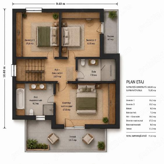 Casă cu Teren 600 Mp în Săftica