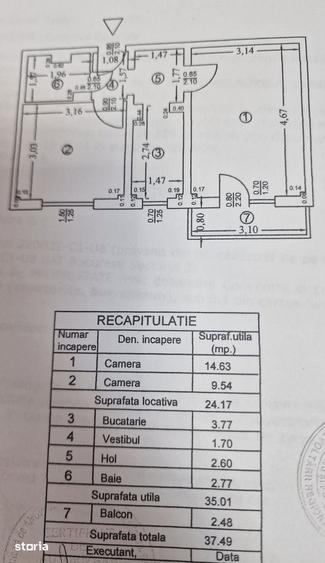 Apartament cu 2 camere în Titan