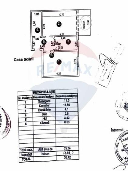 Apartament cu 2 camere de vânzare Micro 19 I Galati - 9