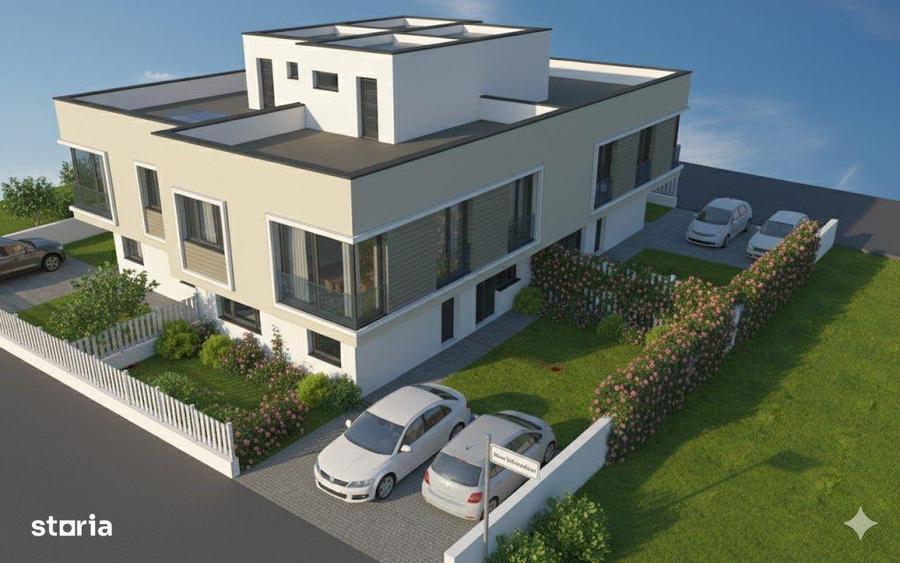 Qvaduplex eficient energetic ,zona Somesului, Floresti - 1