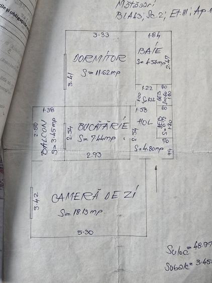 Apartament 2 camere proprietate - 1