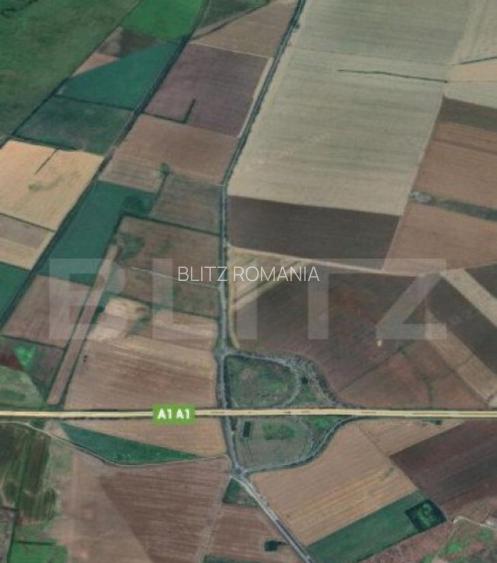 Teren extravilan de 280.000 mp, langa descarcare A1, Giarmat