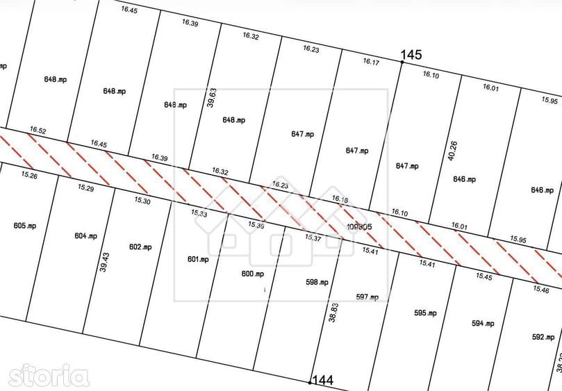 Teren de vanzare - Intravilan, 600 mp, cu utilitati - Sura Mica - 1