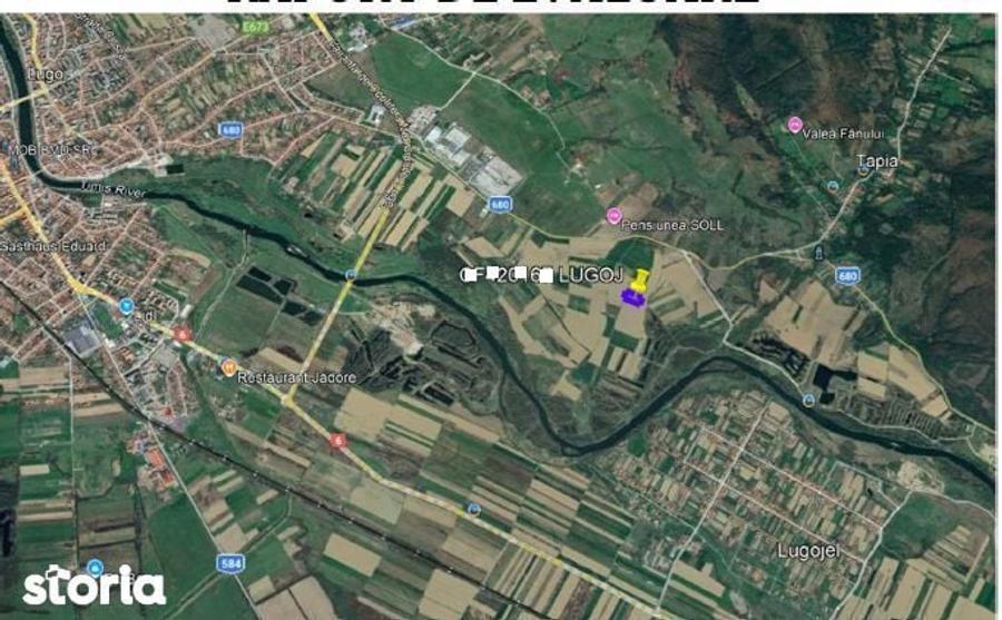 Cota de 3/4 din teren extravilan, Loc Lugoj, Jud Timis - 3