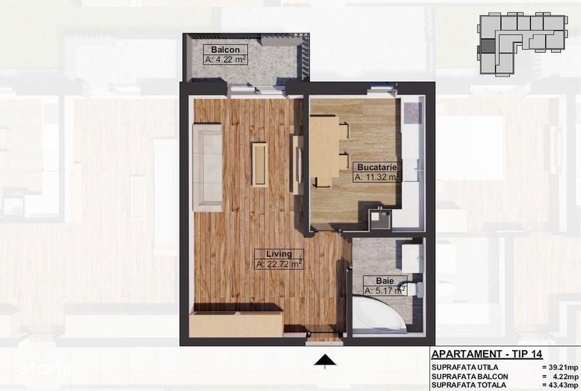 Garsoniere in Dobroesti | Comision 0% | Direct Dezvoltator - 4