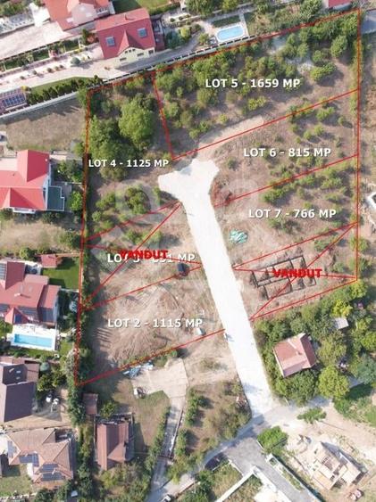 Teren intravilan de vanzare pe strada Soarelui, Oradea - 2