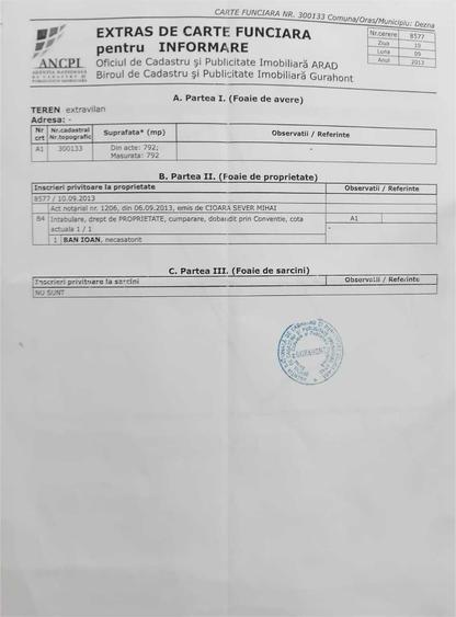 Vand cabana de lemn la Dezna, statiunea Moneasa, in Jud. Arad - 5