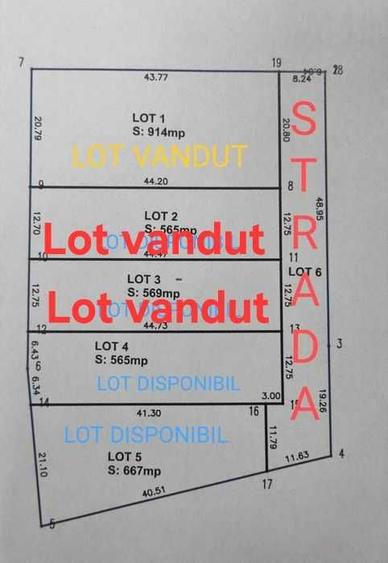 Vand teren IN TARGOVISTE, 565 m2 - 4