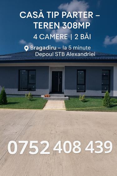 CASA PARTER/DORMITOR MATRIMONIAL/TEREN 308MP/ÎNCĂLZIRE PARDOSEALA/TVA INCLUS - 1