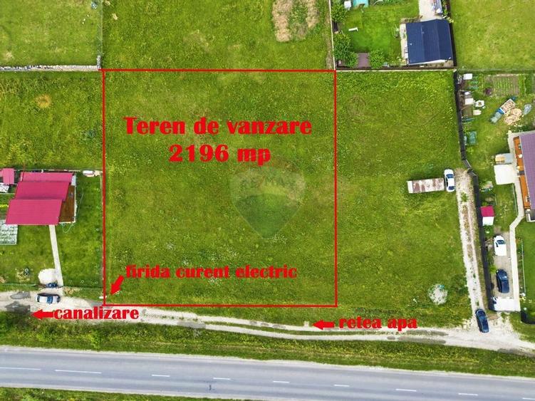 Teren Bod, cartier Poiana Craitelor, 732-2196mp, utilități, - 3