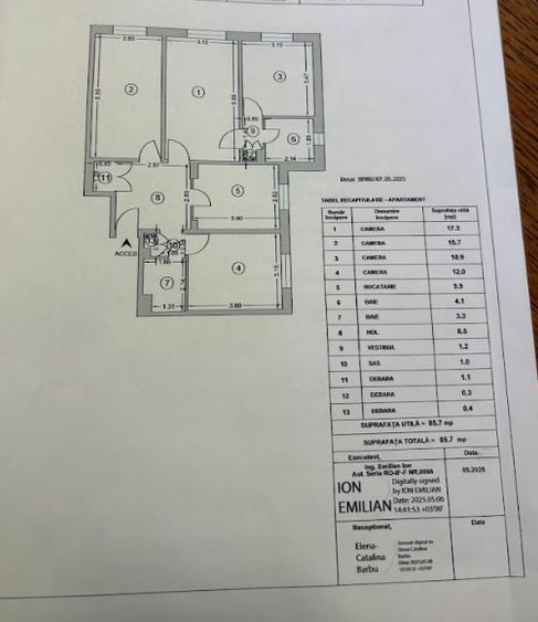 Apartament de 4 camere in zona Tei/4-Room Apartment in Tei Area - 10