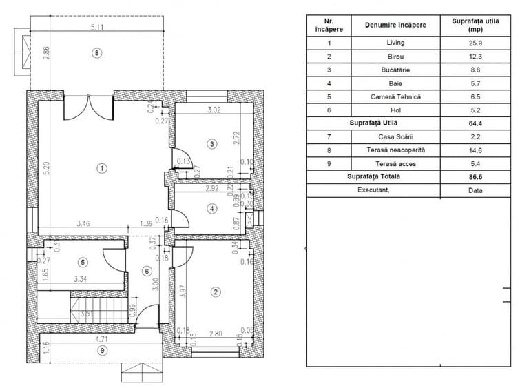 Casa 5 camere 140mp | 0 Comision | Tamasi Corbeanca | finisat - 7
