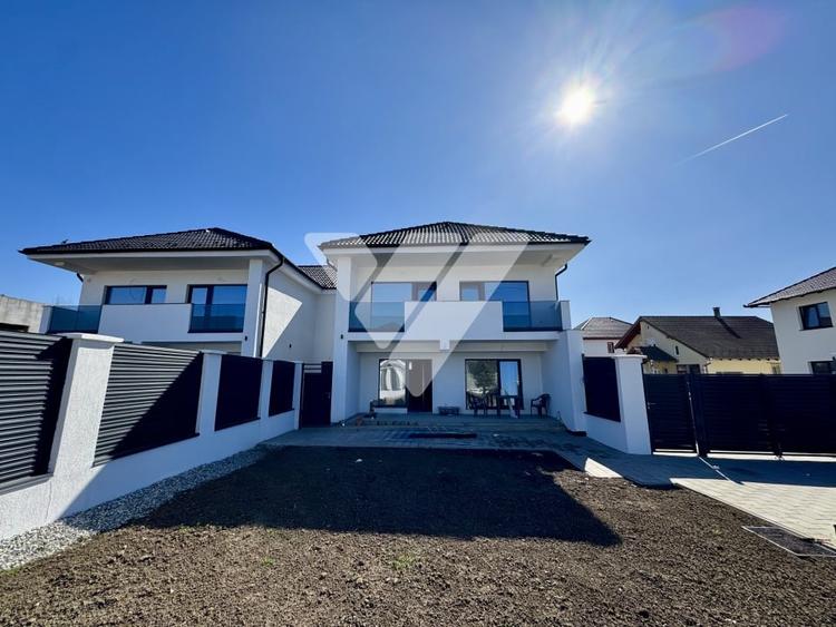 Casa noua duplex 4 camere, teren 475 mp de vanzare in Selimbar Sibiu - 1