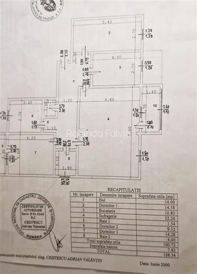Apartament cu 3 camere decomandat în Herăstrău Apartament cu 3 camere decomandat în Herăstrău