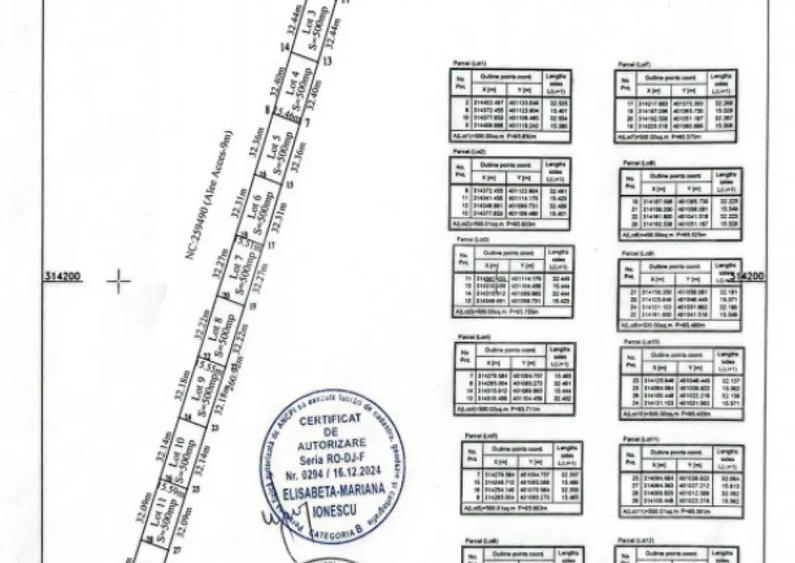 Parcele teren intravilan, 500 mp, zona Eurocartier - Brestei - 1