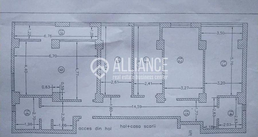 Inel 1 Constanța(COD 07) - Apartament 4 camere -149 mp - 22