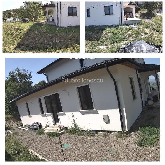 Casă modernă cu etaj, teren generos 2.613 mp vedere panoramică, zonă Bucium Păun