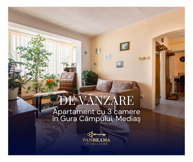Apartament cu 3 camere de vanzare - 1