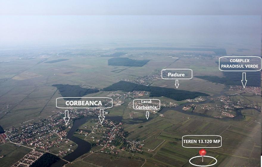 Proprietar - Teren Corbeanca - Suprafata 13.124 MP - Ideal Investitie - 2