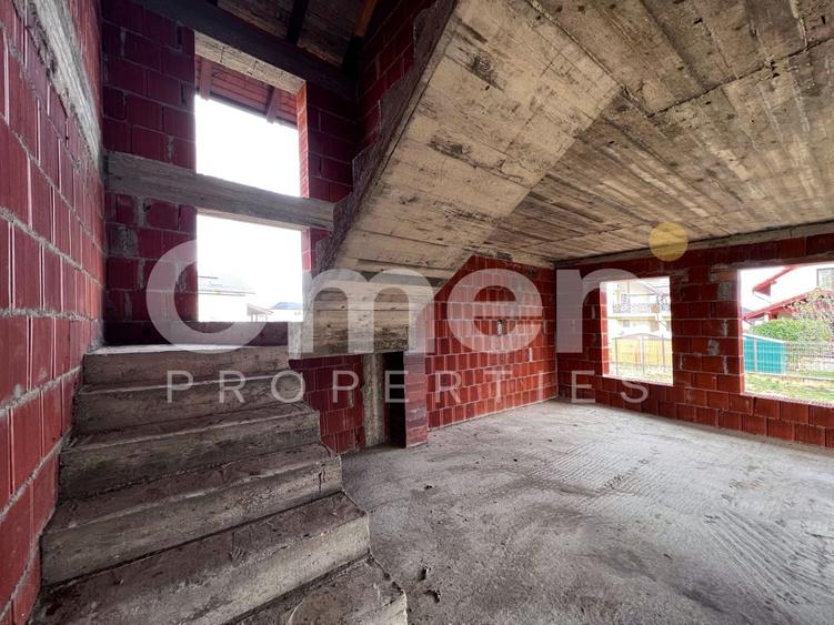 Casa P+M la rosu | 204 mp | 5 ari teren | compartimentare excelenta | Satulung. - 9