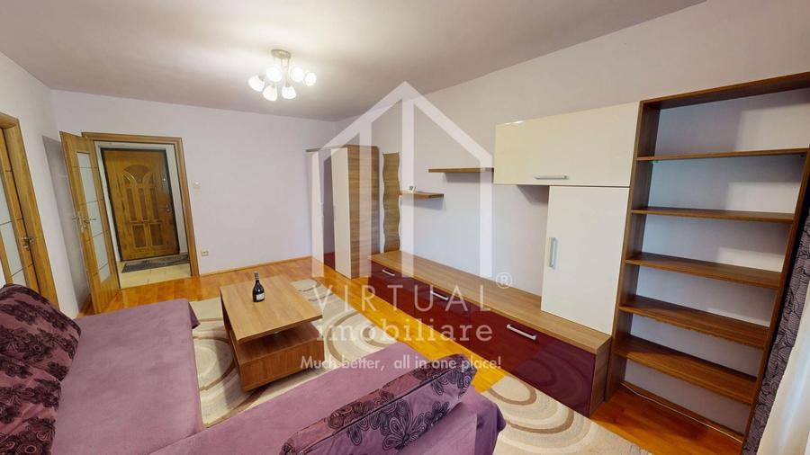 Apartament cu 2 camere decomandat, mobilat în Central
