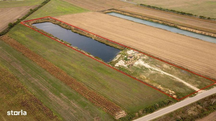 Teren extravilan Santaul Mic cu luciu de apa - 4