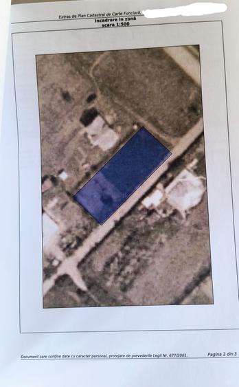 Teren intravilan deosebit – 558 mp, deschidere la asfalt, toate utilități - 1