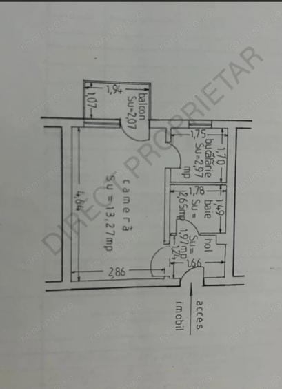 Garsoniera din construc?ie, aleea pelicanului, 23 mp - 5