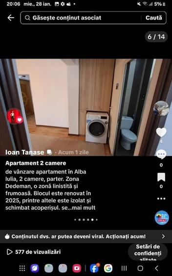 Aertament 2 camere Alba Iulia - 6