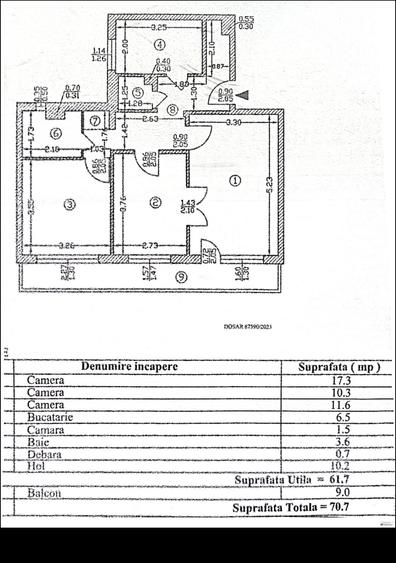 3 camere decomandat Drumul Taberei metrou Constantin Brâncuși - 1
