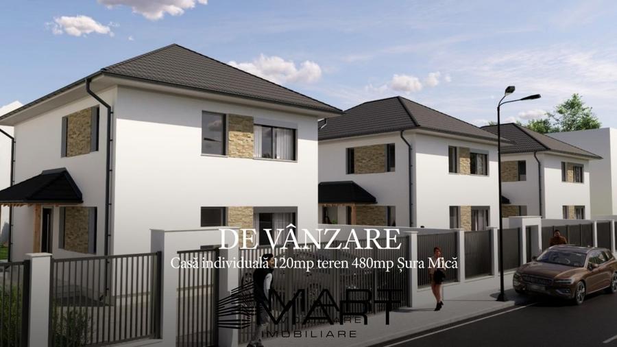 Casa individuala 120mp teren 380mp Sura Mica - 1