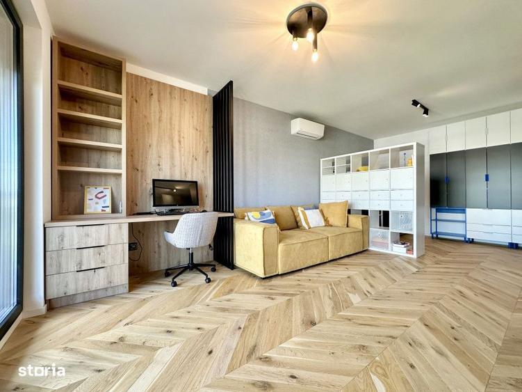 Apartament cu 2 camere, mobilat în Plopilor