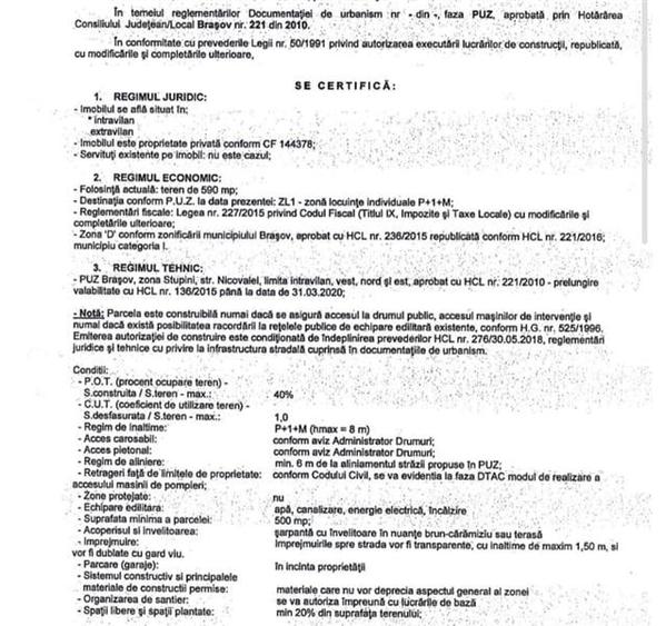 Teren pretabil constructie, zona apreciabila, Stupini, Brasov - 6