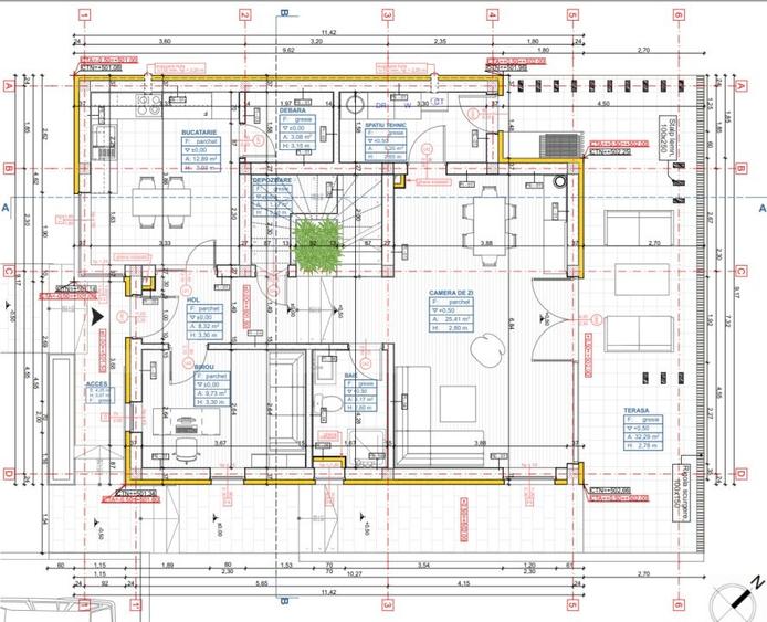 Casa 125 mp teren 500 mp zona profi design deosebit - 9