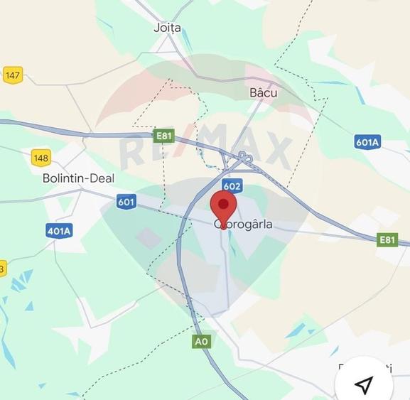 Teren Intravilan 900mp, Deschidere 15,53mp, Imprejmuit - Ciorogarla - 3