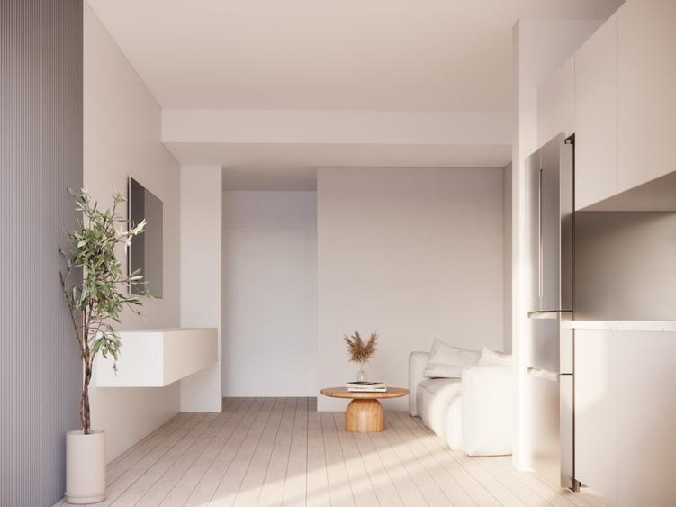 Apartament cu 2 camere semidecomandat în Dobroești