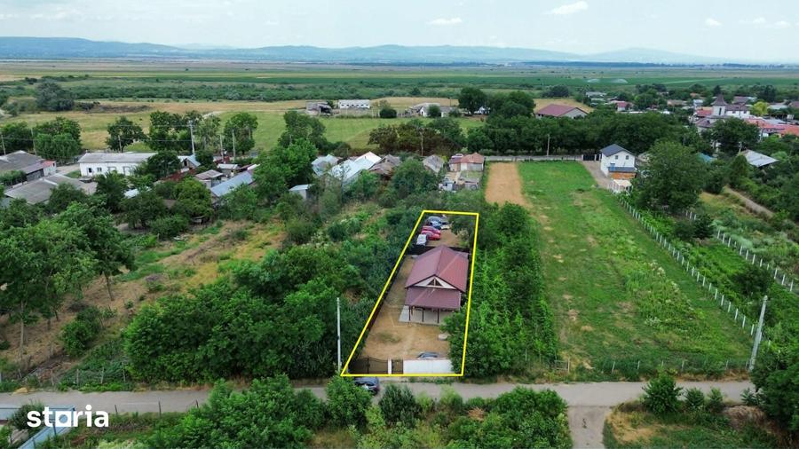 Casă cu 2 camere cu Teren 610 Mp în Slobozia Ciorăști