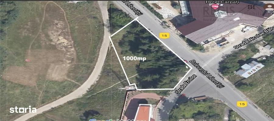 Teren de 1000 mp, în Ultracentral