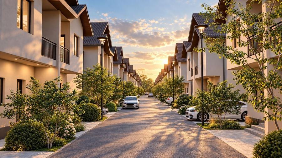 Duplex cu 4 camere cu Canalizare în Central