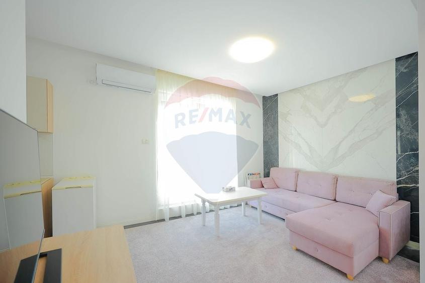 Apartament cu 2 camere, balcon, terasa de 21mp, de vanzare, Santandrei - 1