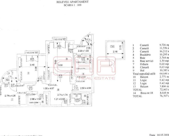 Apartament 3 camere | Priveliste Parc Circului, #982 - 3