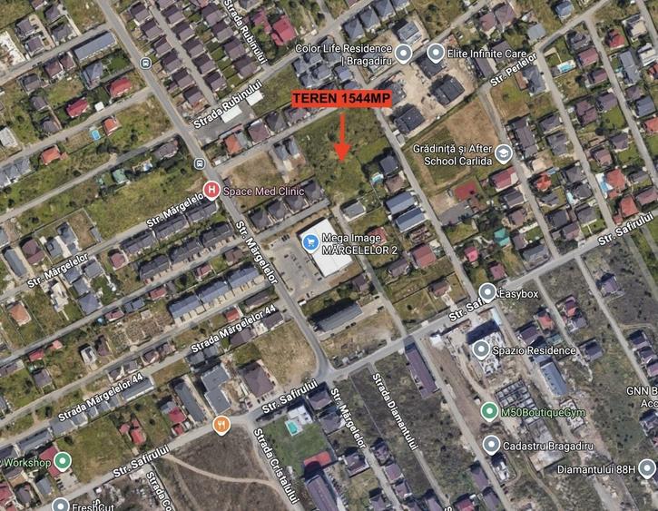 Teren 1542 mp Bragadiru ideal locuinta sau dezvoltare Comision 0 - 4