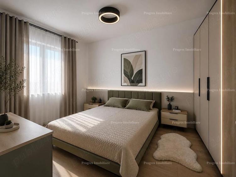 Ap 2 camere decomandat, 53 mp, bucatarie inchisa, loc de parcare inclus - 95.000 Euro - 4