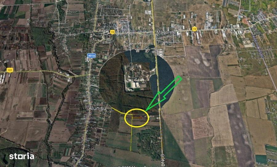 Teren intravilan - 3.500mp - Magurele - 1