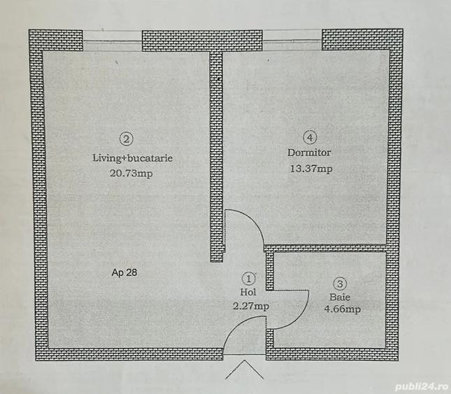 Apartament 2 camere | Parcare inclusa | Direct de la proprietar - 1