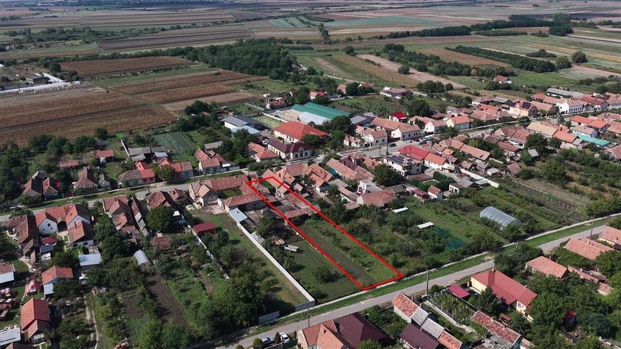 Teren mare cu 2 case si front la 2 strazi in Tamaseu - 50