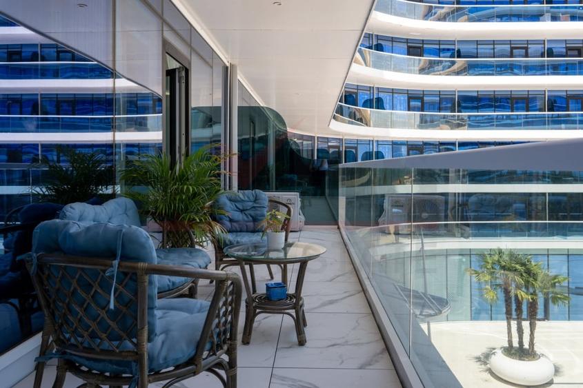 Ap 2 camere EXCEPTIONAL | Vedere frontala catre Mare  | White Titanic | Mamaia - 4