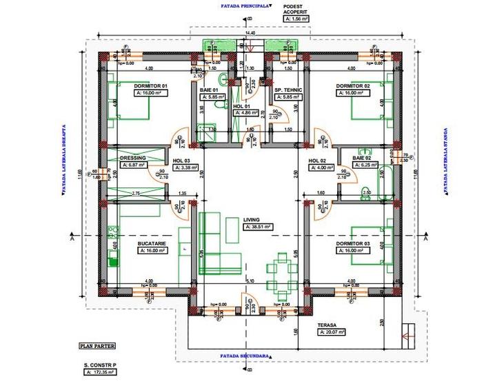 Casa deosebita, finisaje personalizate,15 minute de Brasov, DJ 112A, Bod - 7